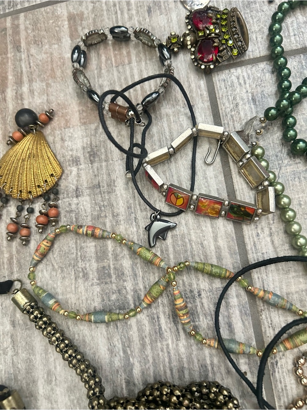 Craft/Wearable Jewelry Lot 2lbs - Picture 5 of 13